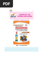 Disha Publication Shortcut On Coding Decoding