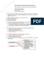 Reactivos de Administración de Talento Humano Por Competencias