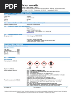 Carbon Monoxide Co Safety Data Sheet Sds p4576