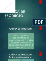 Política de Producto Mejorado