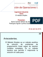 Solución de Modelo en Investigación de Operaciones