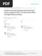 Reinforcing Hydroxyapatite/thermosetting Epoxy Composite With 3-D Carbon Fiber Fabric Through RTM Processing