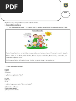 Evaluación de Formación Valórica 1°