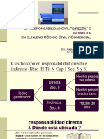 787 Responsabilidad Directa e Indirecta CCCN 2015 PQ SF