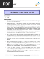 LTE - Signaling & Layer 1 Design Incl. TDD