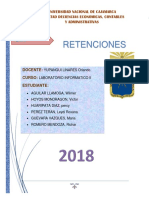 Regimen de Retencion