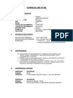 Curriculum Vitae