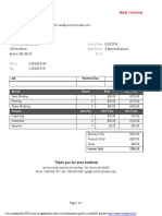 Northwind Services: Customer Invoice Date