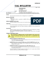 Technical Bulletin: Title: Model Affected