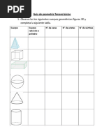 Guia de Geometria Tercero Básico