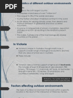 2.1.1 - Characteristics of Different Outdoor Environments