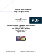 ASIC Design Flow Tutorial