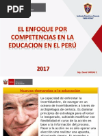 El Fonque Por Competencias en El Peru 2017