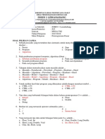 Soal UAS Pemrograman Dasar