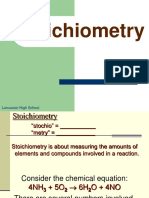 Day 2 - Introduction To Stoichiometry Guided Notes Assignment