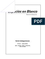 Revista Espacios en Blanco N20 PDF