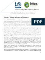 Modulo I Por Que Liderazgo en Agricultura. Chiriboga