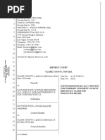 Gypsum Resources Motion For Summary Judgement