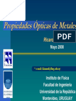 Propiedades Opticas de Metales