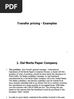 Examples Transfer Pricing