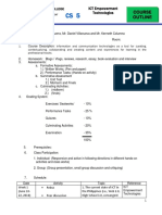 Empowerment Technologies Outline Draft - v2