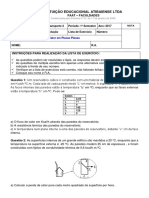 410 - 5365 - Lista de Exercício Transferência de Calor em Placas Planas