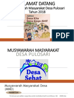 Contoh PPT Musyawarah Desa