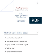 Spring JDBC WS