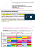 English Unit Plan: Syllables Phonics and Word Knowledge