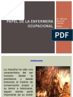 Papel de La Enfermera Ocupacional