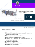 Tema 7. 2017-Climatizacion - Salas Limpias - 1