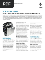 Zc300 Specification Sheet 