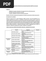 Taller Elaboracion de Proyectos de Investigación Científica Escolar