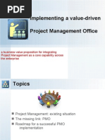 Implementing A Project Management Office - PMO