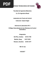 Lab1. El Mapa Generalizado de Los Sistemas de Control Automático