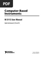 NI 5112 User Manual