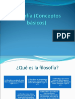 Filosofia Conceptos Básicos