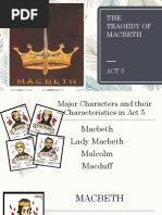 The Tragedy of Macbeth Act 5