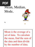 Mean, Median, and Mode PowerPoint