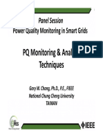 Power Quality Monitoring in Smart Grids: Panel Session