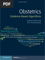 Obstetrics Evidence-Based Algorithms, 2016