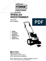 CraftsmanHighWheelWeedTrimmer PDF