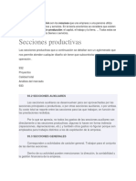 Secciones Productivas