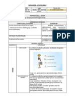 Modelo Sesion de Aprendizaje-Pronombres Personales