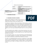 Informe Fonoaudiologico