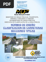 Normas de Diseño MOP El Salvador