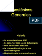 Clase 4 - Anestésicos Generales