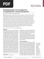 Reviews: Pathophysiology and Management of Hypokalemia: A Clinical Perspective