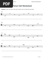 The Tenor Clef