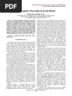 Cyanogenic Glycoside in Food Plants